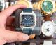 Replica Cartier Santos Automatic Watch Bluish grey Dial Stainless Steel Strap Silver Bezel (1)_th.jpg